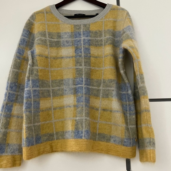 Marc O’Polo Sweaters - Marc O’Polo sweater, size L, blue and yellow check print